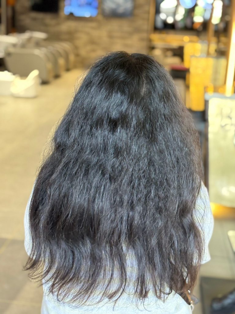 Hair Transformation — Before