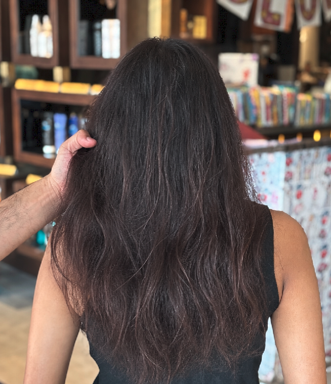 Hair Transformation — Before