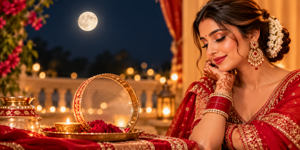 Karwa Chauth 2026 Makeup Guide for a Beautiful Festive Look